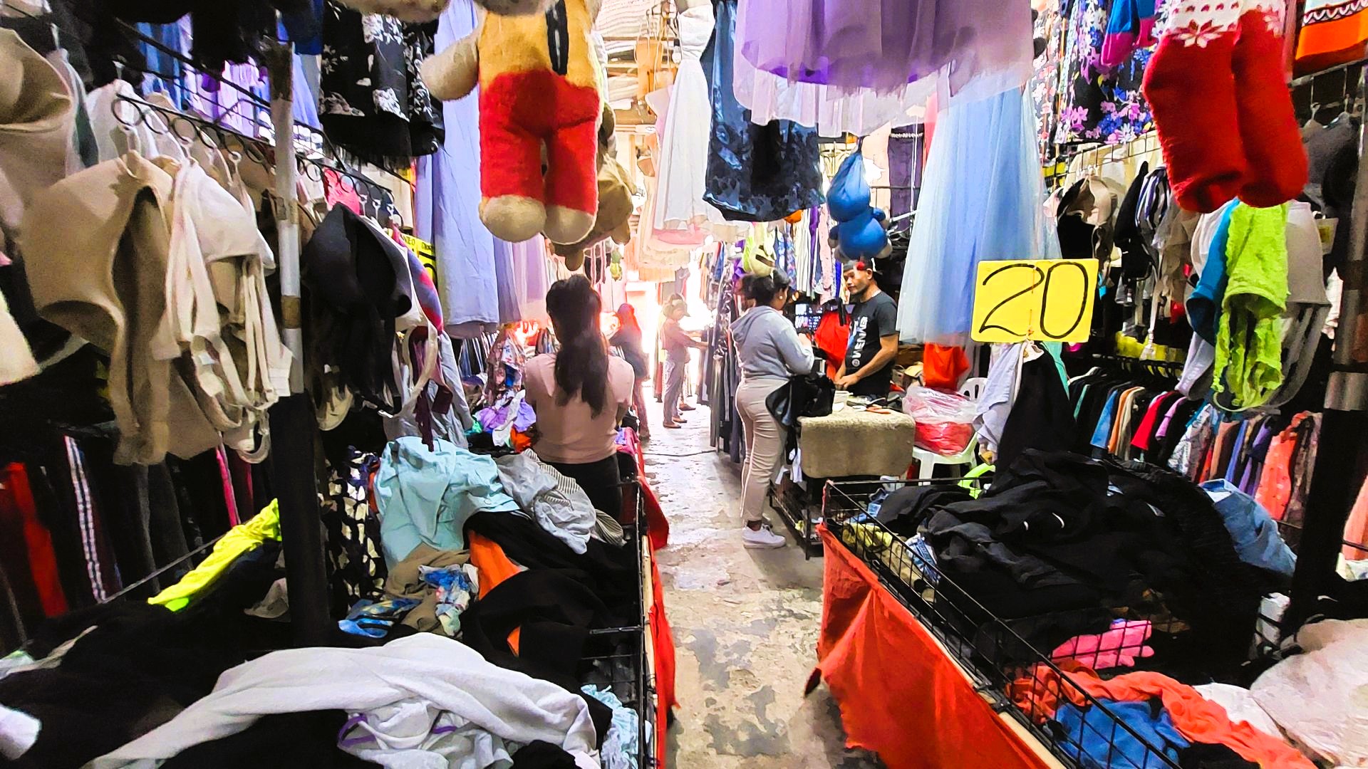 At an ukay-ukay store in Zamboanguita