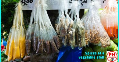 SIGHTS OF NEGROS ORIENTAL - PHOTO OF THE DAY - Spices at a veggetable stall