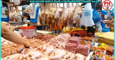 SIGHTS OF NEGROS ORIENTAL - Photo of the Day for December 17, 2023 - Well-stocked poultry stall at DUMAGUETE public market