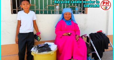 Photo of the Day for December 29, 2023 – Recycled candle vendor in Sibulan